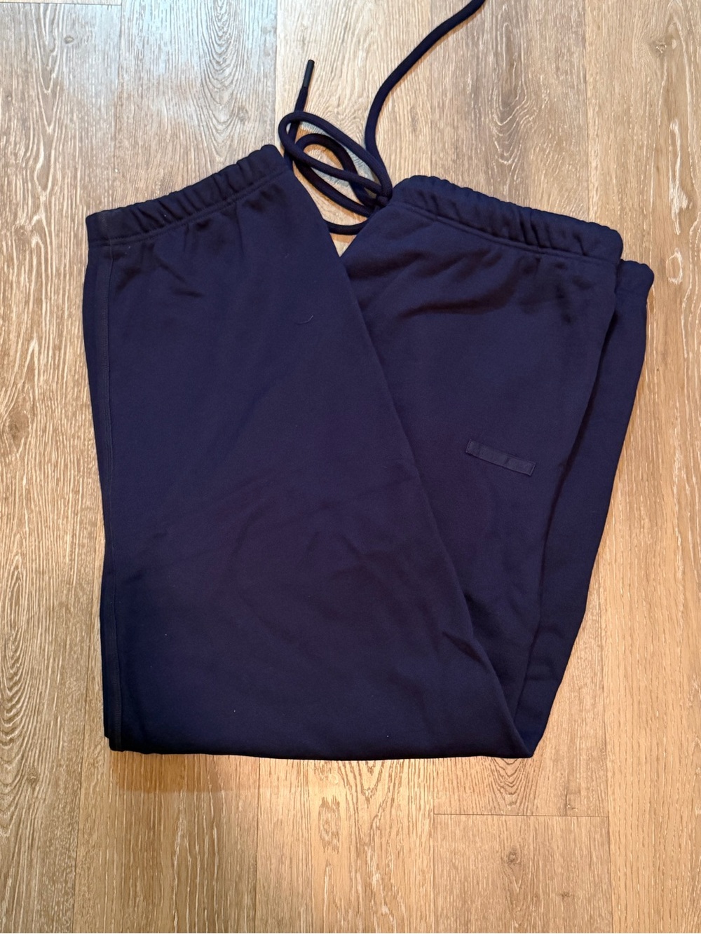 savage x fenty sweatpant fleece jogger dark & stormy blue XL